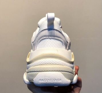Кроссовки balenciaga triple-s s.gomma white