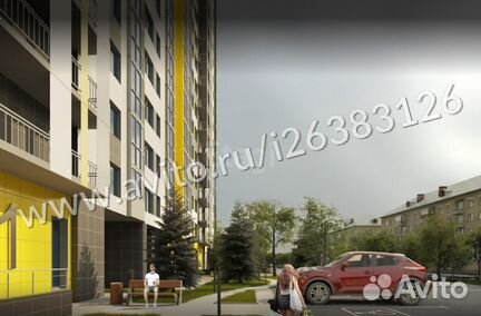 1-к квартира, 35.7 м², 7/22 эт.