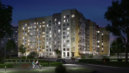 3-к квартира, 88.2 м², 2/10 эт.