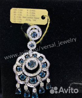 Роскошное Колье и серьги Graff из золота