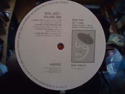 LP, джаз, винил Soul Jazz vol. 1 m/m