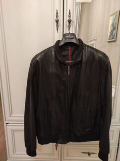 Кожаная куртка мужская
