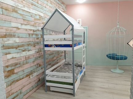 Детская кровать домик