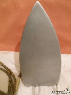 Утюг производства СССР, сделан из нержавеющей терм