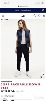 Жилетка мужеская tomy hilfiger