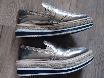 Мокасины, лоферы Zara Trafaluc