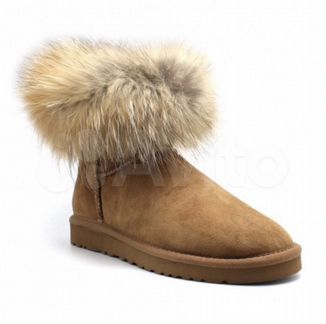 Угги оригинал с мехом лисы