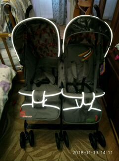 Коляска для двойни или погодок