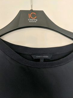 Футболка Tommy Hilfiger S тёмно-синяя