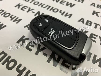 Ключ Jeep с 2012 года 4А Чип три Кнопки