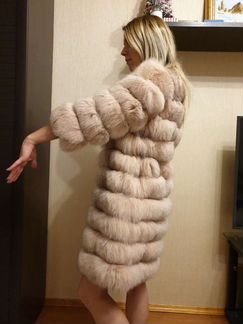 Шуба из песца 4 в 1