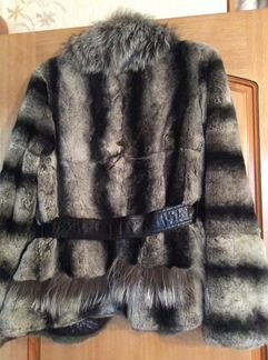 Полушубок из шиншиллы