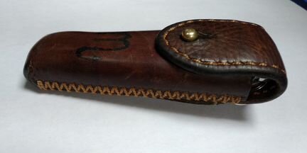 Чехол для ножа Viktorinox ручной работы из натурал