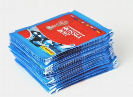 Panini Кубок Конфедераций 2017 журнал +50пакетиков