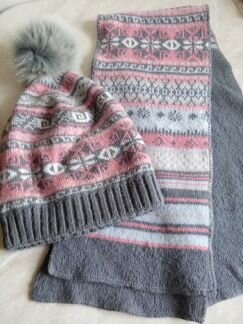 Шарф и шапочка