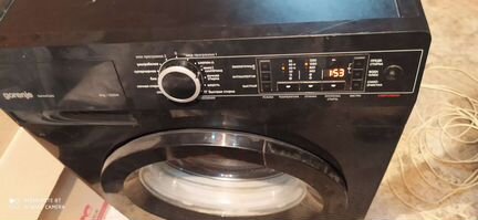 Стиральная машина черная gorenje 6кг