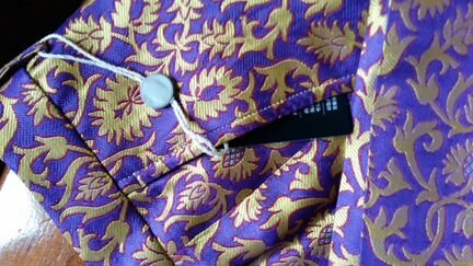 Брюки супермодные жаккард