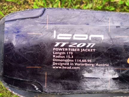 Горные лыжи head icon tt20