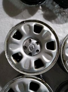 Диски бу оригинал R16 LU на Renault