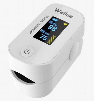 Пульсоксиметр на палец / оксиметр / пульсометр