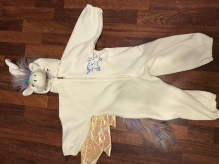 Костюм на Новый год единорога для девочки 2-5 лет