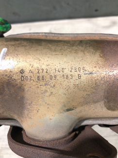 Коллектор выпускной левый Mercedes-Benz E-Class