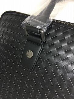 Мужской кожаный портфель Bottega Veneta