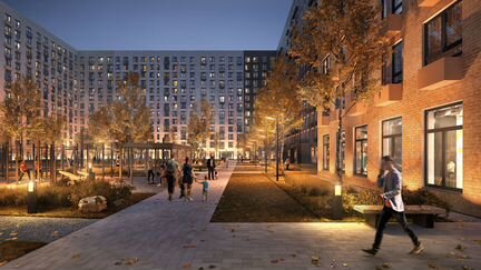 1-к квартира, 46 м², 19/33 эт.