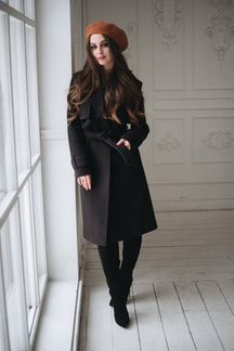 Пальто из натуральной шерсти