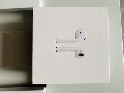 Беспроводные наушники apple airpods оригинал