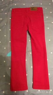 Джинсы скинни для девочки 104-110