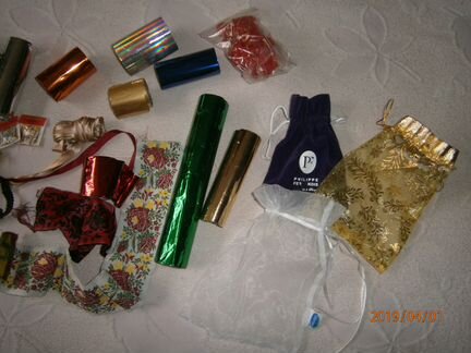 Упаковка для цветов/букетов, лента на машину