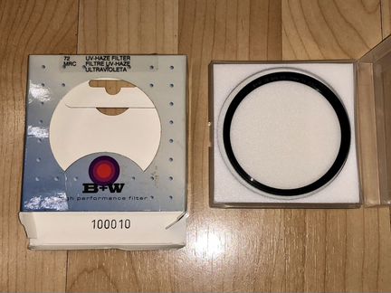 Светофильтр B+W UV-Haze F-PRO 010 MRC 72 mm