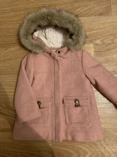 Пальто для девочки zara