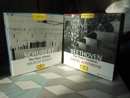 Beethoven, Sсhubert: Piano Sonatas CD Box