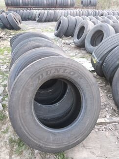 Грузовая шина бу 385 65R22,5 Dunlop из Германии