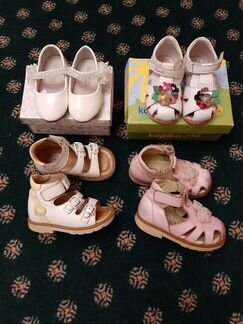 Туфли праздничные, сандали ортопедические