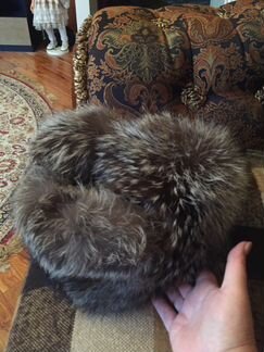 Шапка из чернобурки