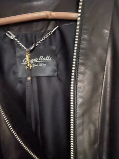 Куртка - тренч (лайковая кожа) - размер L