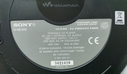 Плеер Sony D-NE320