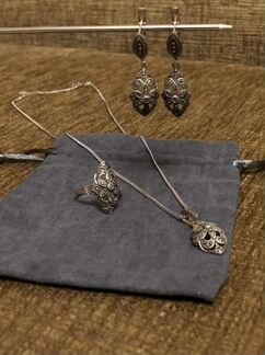 Серебряный набор