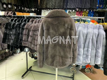 Шуба английский воротник