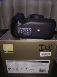 Фотоаппарат Nikon D4 body