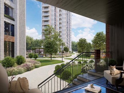 1-к квартира, 42.9 м², 10/29 эт.