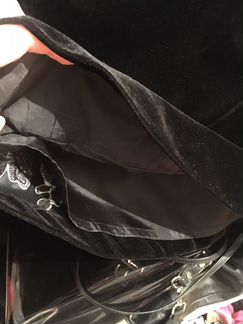 Юбка мини из бархата