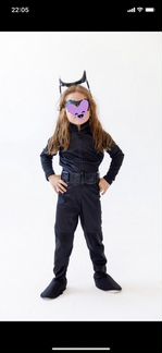 Карнавальный Костюм «Женщина-кошка» на девочку