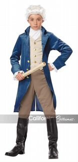 Костюм California Costumes Джордж Вашингтон, XL, 12-14 лет (11-16810-XL)