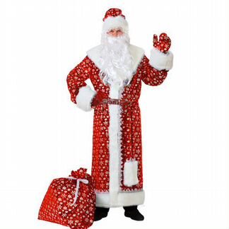 Костюм Деда Мороза прокат