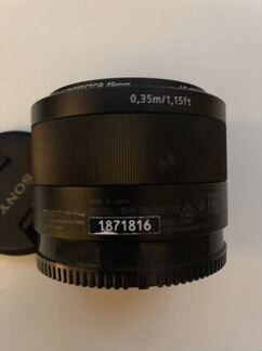 Объектив carl zeiss 35mm fe