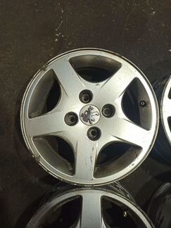 Диски бу литые R14 на Peugeot